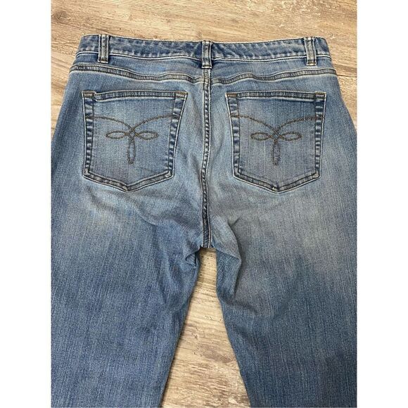 Chaps Straight Leg Cropped Stretch Jeans Women’s Size 6 - Picture 5 of 5